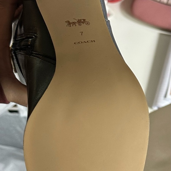 Coach Orchid Leather Boots - Picture 6 of 10